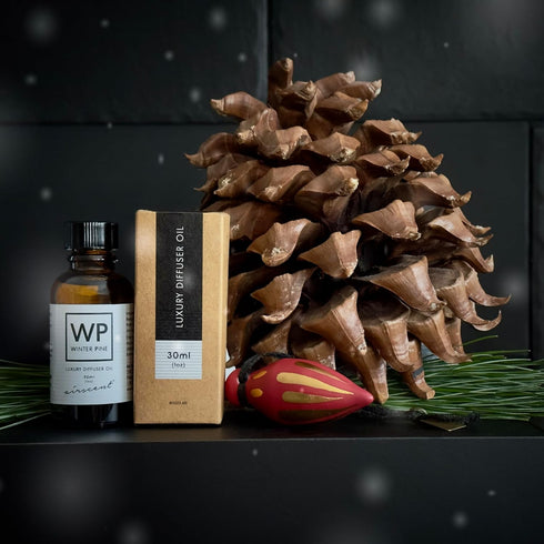Winter Pine Diffuser Oil - Air-Scent Balsam Fir Essential Oil Blend - 30 mL, 1 fl oz Fragrance Oil Bottle for Aromatherapy Diffusers and Humidifie...