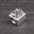 Create idea Switch Opener Compatible with MX Cherry Switches Mechanical Keyboard Keycaps Aluminum Alloy Computer Replacement Accessories Silver...