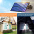 Solar Light Outdoor, 106 LED Solar Light Outside with Motion Detector, IP65 Waterproof, 120° Lighting Angle, Solar Wall Light for Garden with 16.5...