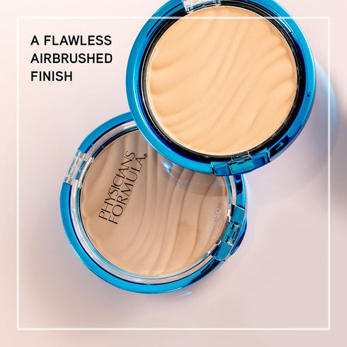 Physicians Formula Mineral Wear Talc-Free Mineral Airbrushing Pressed Powder Beige | Dermatologist Tested, Clinically Tested...