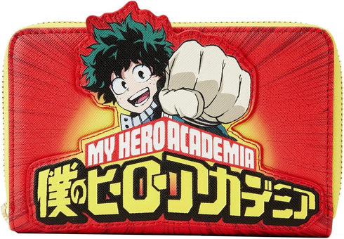 Loungefly My Hero Academia Izuku Punch Zip-Around Wallet...