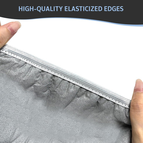 Ironing Board Cover and Pad 15× 54?, Standard Size with Resist Scorching and Staining, Heavy Duty Silicone Coated Ironing Board Cover with Thick P...