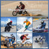 Motorcycle Helmet Bluetooth Headset - Outdoor Waterproof Sports Hands Free Speakers Headset,Automatic Call Wireless Motorcycle Headset,15 Hours Pl...