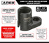 ARES 70323-22mm 1/2-inch Drive Heated Oxygen Sensor Socket - Offset Oxygen Sensor Socket - Wire Gate Accesses Sensor from The Side, Preventing Dam...