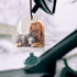 Temlum 40 Pcs Sublimation Air Freshener Blanks with 40 Pcs Tassels, Elastic Rope, Clear Bag, Sublimation Blanks Products DIY Air Freshener for Car...