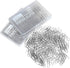 700 PCS Paper Clips, Small Paper Clips for Paperwork, 2 Boxes of 350 PCS Each, Sturdy and Upgraded Plastic Boxes Well Packed, Easy to Use in Offic...
