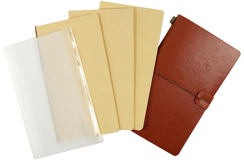 Voyager Refillable Journal - Nutmeg (Traveler's Journal, Planner, Notebook)...