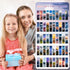 200 PCS Landscape Bulk Bookmarks for Kids 50 Designs Book Marks for Students Double Sided Cute Book Mark Themed Book Marks Set Set for Book Lovers...
