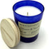 Scentsational Tobacco and Vanilla Natural Soy Candle - Single Lead-Free Wick - Earthy Sweet Smell - Hand Poured in Blue Jar with Wooden Lid - 11 o...