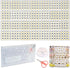 1450 Pieces Letter Beads Kit, 4x7 mm Gold Acrylic Alphabet Beads Letter Beads for Jewelry Making Number Beads Heart Beads Friendship Bracelet Bead...