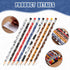 Teling 32 Pcs Western Cowboy Cowgirl Pencils for Kids Cowboy Party Favors Fun Cowboy Theme Decorative Pencils Wood Pencil with Eraser Supplies for...