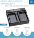 BM Premium LP-E10, LPE10 USB Dual Rapid Battery Charger for Canon EOS Rebel T3, T5, T6, T7, Kiss X50, Kiss X70, EOS 1100D, EOS 1200D, EOS 1300D, E...