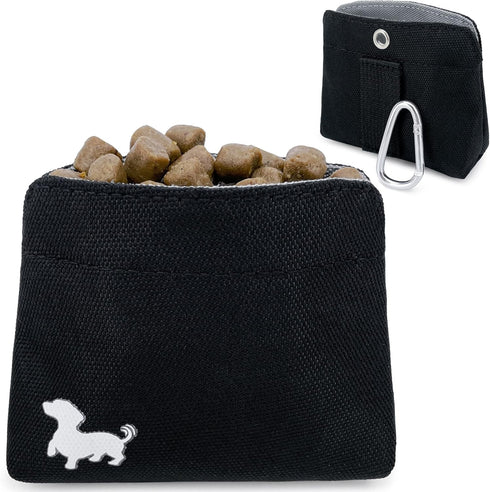 Pocket Sized Dog Treat Pouch - Treat Pouches for Pet Training - Small Dog Treat Pouch with Magnetic Closure - Dog Walking Treat Bag for Dog Traini...