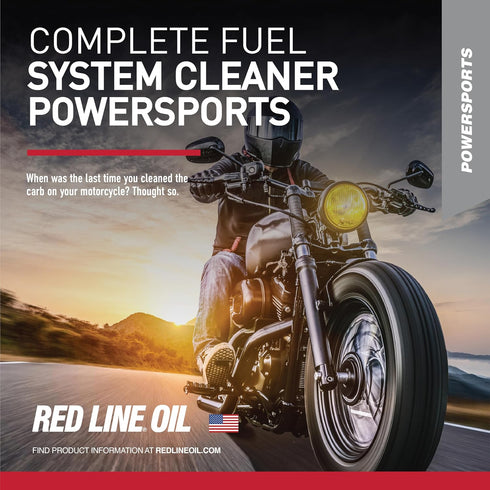 Red Line 60102 Complete Powersports Fuel System Cleaner - 4 Ounces...