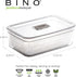 BINO | Produce Saver - 15.2 Cup/3.6L | Fridge Storage Containers for Fruits and Vegetables | Vegetable Storage with Adjustable Air Vent, Removable...