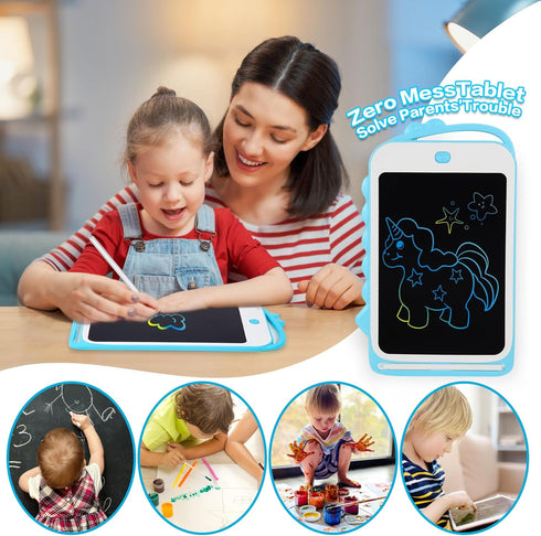 LCD Writing Tablet for Kids,8.5inch LCD Writing Tablet Boy/Girl Doodle Board Toy for 3-12 Year Olds Educational Birthday Gift (8.5 Inch Blue)...
