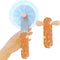 Portable Handheld Fan Rechargeable with Bling Diamond Glitter Sparkly Small Personal Mini Fan for Desk, Travel & Hand Use, Battery Operated for Br...
