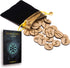 Rune Stones Set with Manual for Beginners and 5 layouts. Viking Nordic Runes...