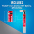 Jonard Tools PT-100 Coax Cable Wire Tracer Pocket Continuity Tester & Toner with Audible Beep and LED, Red...