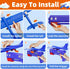 3-Pack LED Airplane Toy, Foam Glider with Plane Launcher - Catapult Plane with 2 Flight Modes, Kids Gifts Flying Toy for 3 4 5 6 7 8 9 10 11 12 Ye...