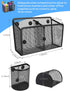Magnetic Pencil Holder, Metal Strong Magnet Pen Cup Magnetic Marker Storage Basket Organizer to Hold Whiteboard Refrigerator Fridge Locker Accesso...
