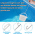 16 inch Pool Skimmer Basket Hook-Stainless Steel Pool Basket Lid Lifting Hook-Extended Pool Filter Skimmer Handle for Cleaning Swimming Pools&Prot...