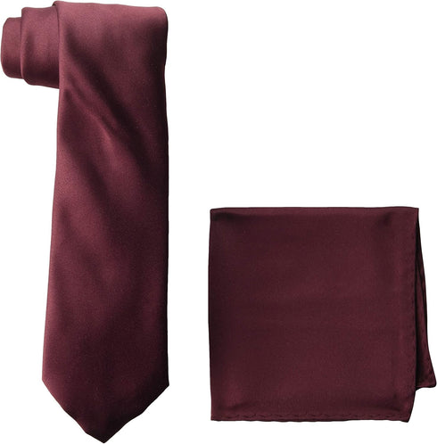 STACY ADAMS mens Classic Style Extra Long necktie, Red, Extra Long US...