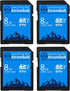 Everything But Stromboli 4 Pack 8GB SD Cards for Browning Trail Camera Dark Ops, Recon Force, Defender, Spec Ops, Patriot, Strike Force Game Cam S...