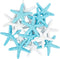 PH PandaHall 2.2 Inch Pencil Finger Starfish, 16pcs Starfish Ornaments Resin Nautical Coastal Beach Ocean Flatback Ornaments for Beach Wedding Par...