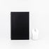 8.65 x 5.9 Inch 1 Pack College Ruled Notebook, Soft Black Cover Spiral Notebook, Memo Notepad Sketchbook, Students Office Business Diary Spiral Bo...