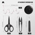 9 Inch Fabric Scissors Tailor Sewing Shears for Fabric Cutting Heavy Duty Tailor Scissors for Quilting Sewing and Dressmaking with Tape Measure, T...