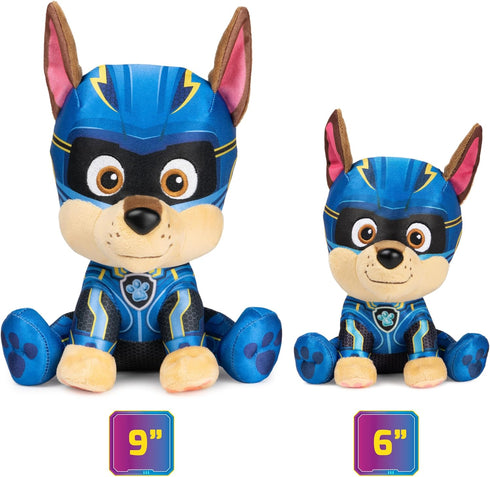GUND PAW Patrol: The Mighty Movie Chase Stuffed Animal, Officially Licensed Plush Toy for Ages 1 and Up, 9”...