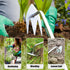 SWANSOFT Stainless Steel Weed Puller, Manual Hand Weeder Tool, Garden Weeding Tool for Yard...