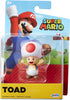 Super Mario Action Figure 2.5 Inch Red Toad Collectible Toy...