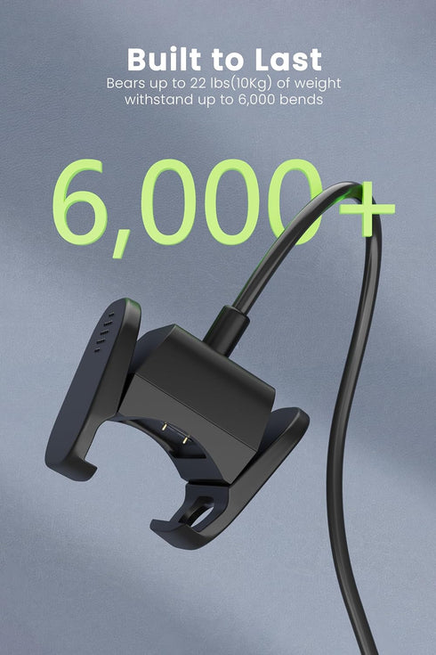 Compatible for Fitbit Charge 3 Charger Replacement USB 3.3ft Charging Cable Cord Accessories for Fitbit Charge 3/Fitbit Charge 4 Fitness Activity ...