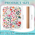 30 Pack Reusable Paper Towels Rolls Washable Paperless Paper Towels Bulk Cloth Cotton Towels with Cardboard Reusable Napkins for Kitchen Bathroom(...