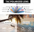 JIM HALO Polarized Aviator Sunglasses Men Women Oversize Plastic Driving Glasses...