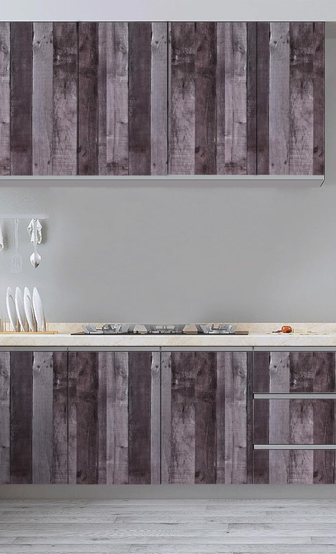 Shiplap Peel and Stick Wallpaper Wood Plank Wallpaper Wood Contact Paper Self Adhesive Wall Paper Home Decoration Living Room Office Bedroom Vinyl...