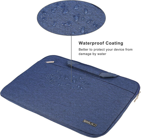 YXLILI 15.6inch Laptop Sleeve Computer Protective Carrying Case Handle Cover Waterproof, Shock Resistant, Anti-Scratch, Soft Lining Padded for Mac...
