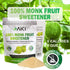 AKI Monk Fruit Sugar Free Sweetener Powder - Brown Raw Powder with Aroma of Sweetness - Ideal for Blended Beverages and May Helps in Weight Loss (...