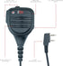 BTECH QHM22D Dual Push-to-Talk (PTT) Speaker Mic, Platinum Series IP54 Rainproof Shoulder Mic for BaoFeng, BTECH, Kenwood Radios...