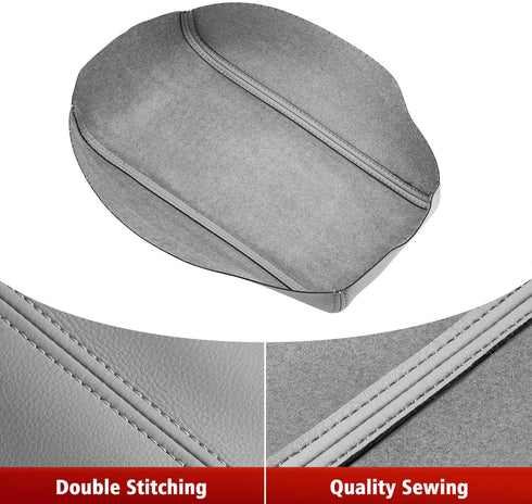 KBH Center Console Armrest Cover Replacement for Toyota Camry 2007 2008 2009 2010 2011, Vinyl Leather Arm Rest Covering Upholstery, Anti-Scratch, ...