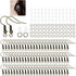 600Pcs Hypoallergenic Earring Hooks, Antique Bronze Making Kit With Backs and Jump Rings for Jewelry (Bronze)...
