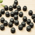 J.CARP 30Pcs Black Plastic Heavy Duty Cord Locks, Double Hole Drawstring Stopper Fastener for No Tie Shoelaces, Hoodies, Pants Closures and More...