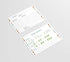 Cocktail Recipe Cards, 4x6 Inches, 50 Fill-in-the-Blank Cards for Recipe Box (Watercolor Border)...