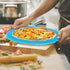 Adjustable Silicone Pie Crust Shield, Pie BPA-free Pie Crust Protector Cover Kitchen Tool for Baking Pie Pizza, Fit 8-10.7 Inch Pies- Dishwasher S...