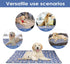 Langsprit Dog Cooling Mat, Washable Dogs Cats Pet Non-Toxic Cooling Pads Summer Sleeping Kennel Mats?Pet Self Cool Ice Blanket for Indoor & Outdoo...