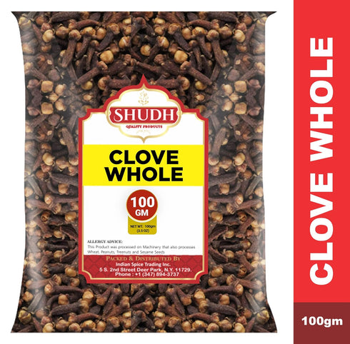 Indian Spice Cloves Whole (Laung) 3.4 oz (100g) , Tea, Pomander Balls and Potpourri, Hand Selected | Indian Origin,3.5 Ounces...