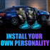 Custom Car Door Lights Projector 2PCS Customized Logo Car Door Lights Rechargeable Wireless LED HD Welcome Light Shadow Ghost Lights Fit for All C...