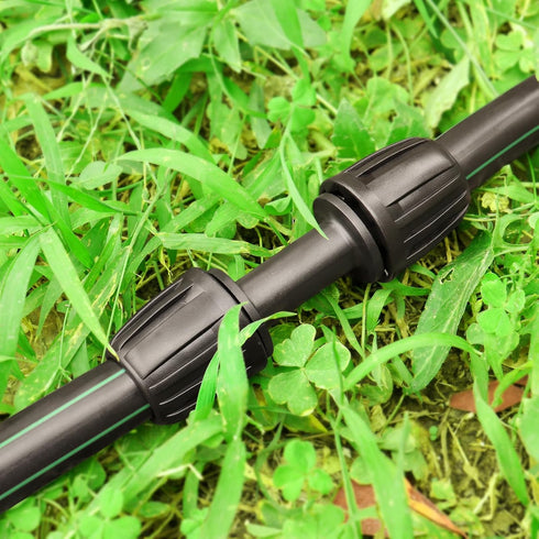Drip Irrigation Fittings for 1/2 Inch Drip Tubing (1/2" ID x 0.65" OD)?1/2'' Drip Line Couplings Anti-drop Locked Nut Barbed Straight Coupling Con...